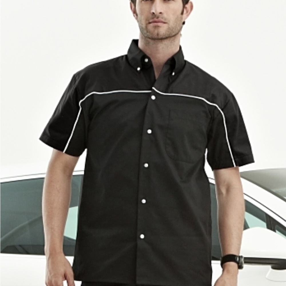 🆕 TMR Shirt Size Medium Two Tone PIT CREW MECHANIC RACEWEAR Black
Tri-Mountain